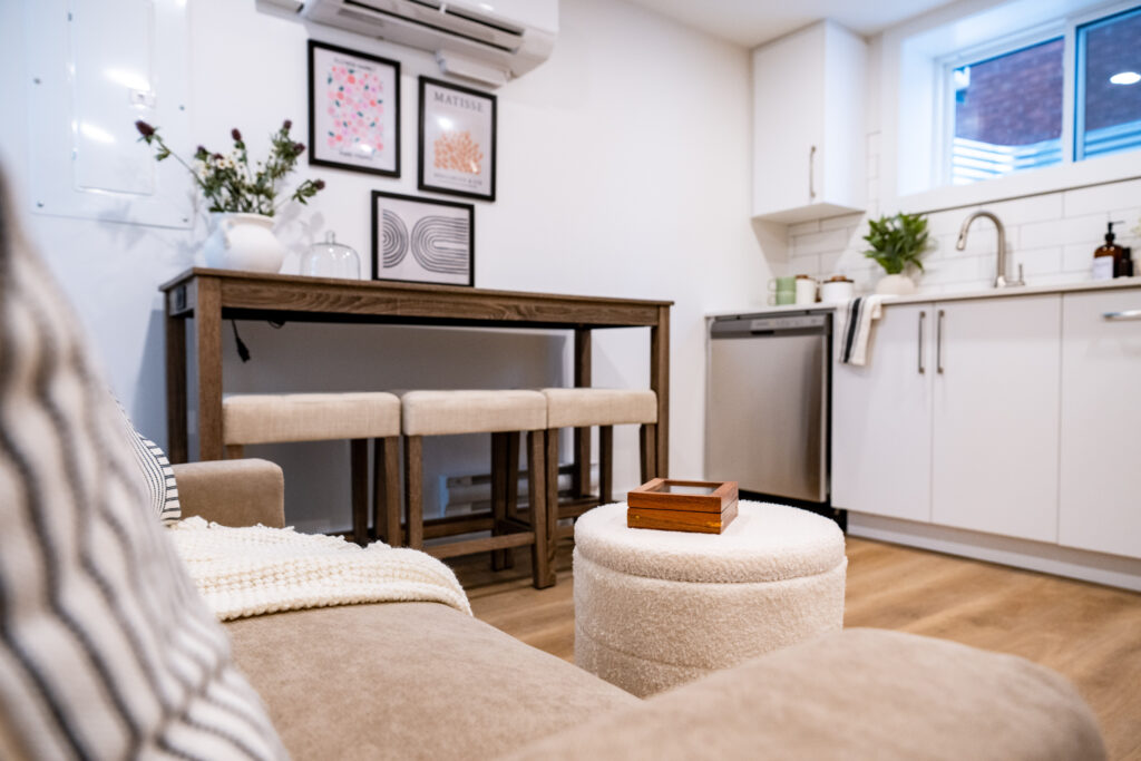 Furnished basement 24